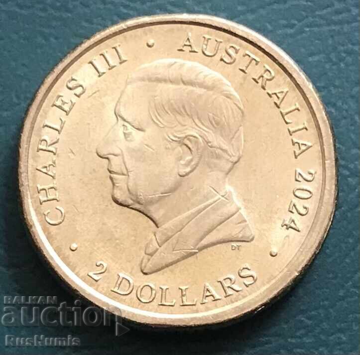 Australia. 2 Dollars 2024. Olympics Paris. Olympism with price 25.00 BGN | € 12.78 Australia. 2 Dollars 2024. Olympics Paris. Olympism with price 25.00 BGN | € 12.78