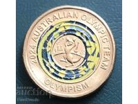 Australia. 2 Dollars 2024. Olympics Paris. Olympism