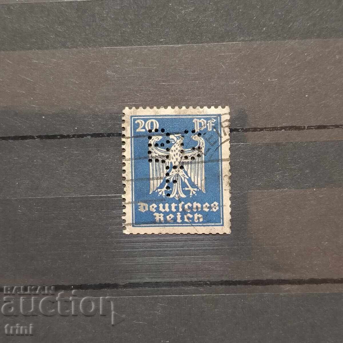 Germany Reich 1924 New National Eagle Germany Reich 1924 New National Eagle