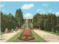 Παλιά καρτ ποστάλ - Χρυσή Ακτή, Πάρκο μπροστά στο καζίνο