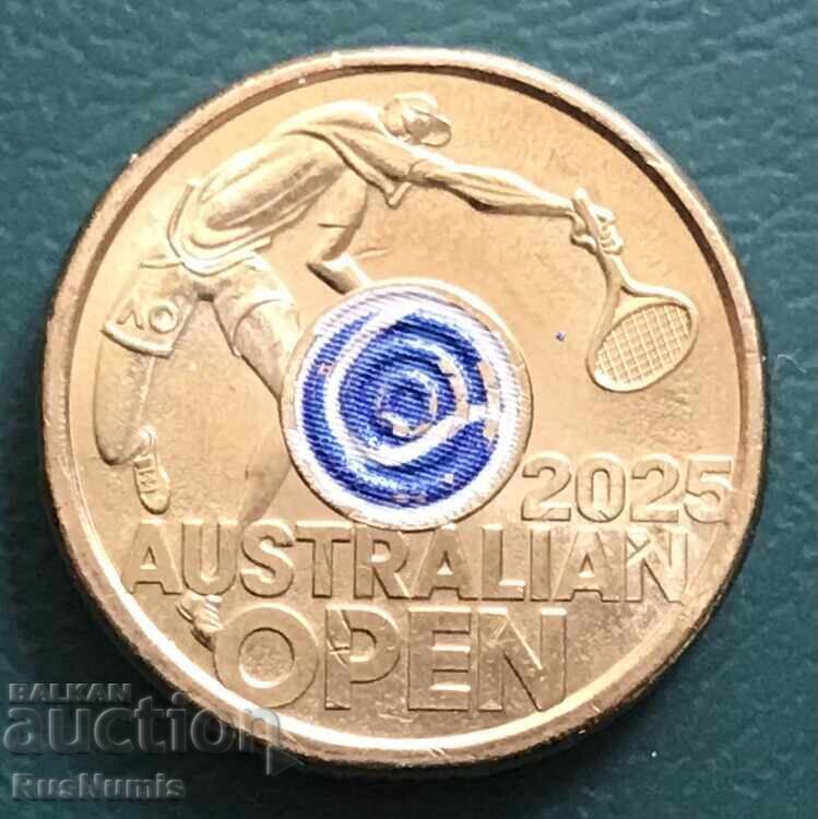 Australia. 2 Dollars 2025. Australian Open. Men Australia. 2 Dollars 2025. Australian Open. Men