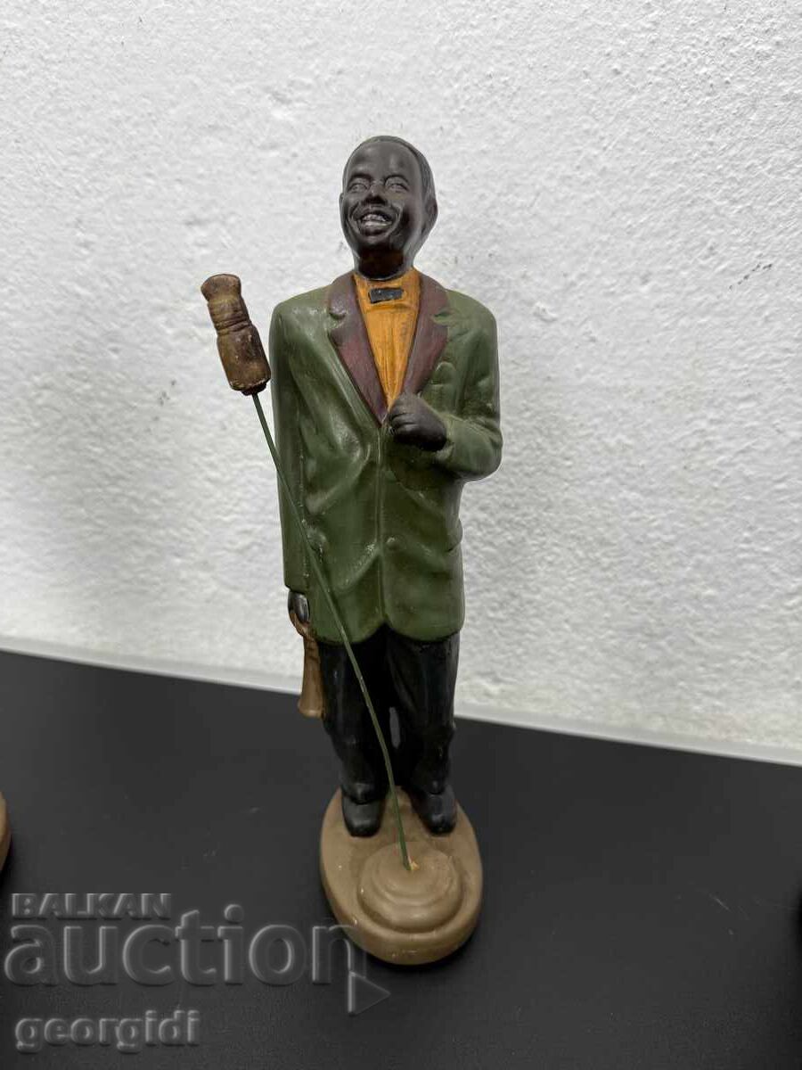 Доставка на Комплект от керамични джаз музиканти. №7456 Доставка на Комплект от керамични джаз музиканти. №7456