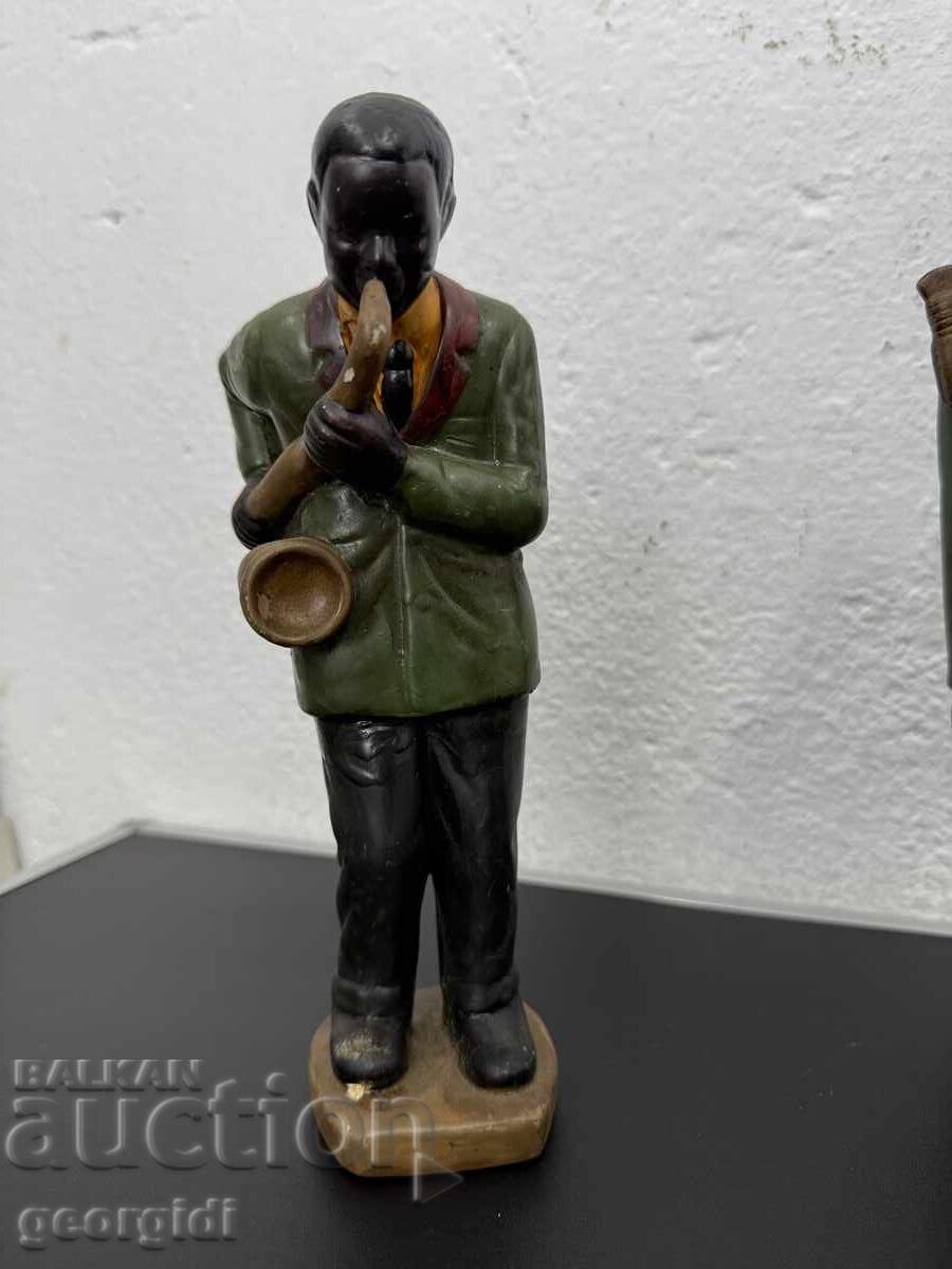 Комплект от керамични джаз музиканти. №7456 - 5 Комплект от керамични джаз музиканти. №7456 - 5