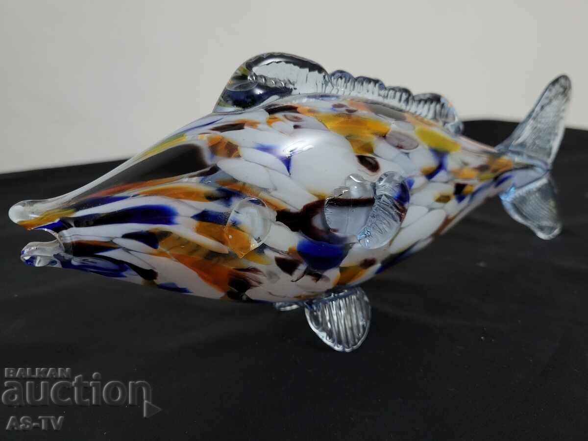 Παράδοση Γυάλινο ψάρι, φυσητό γυαλί