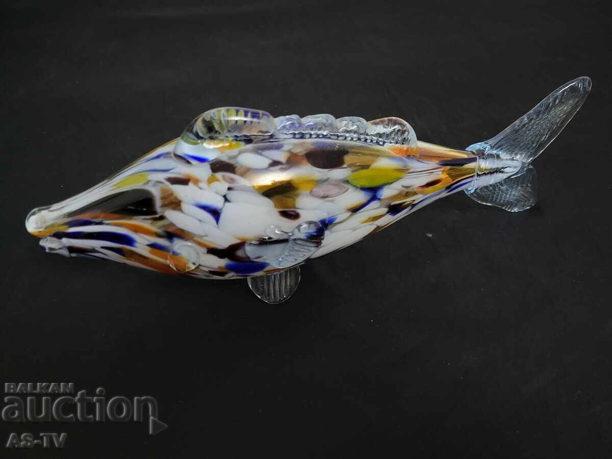 Γυάλινο ψάρι, φυσητό γυαλί - 5