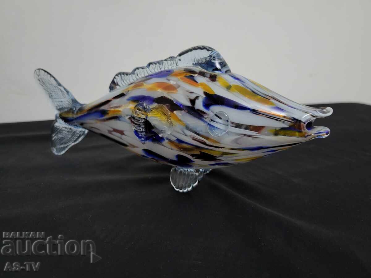 Γυάλινο ψάρι, φυσητό γυαλί