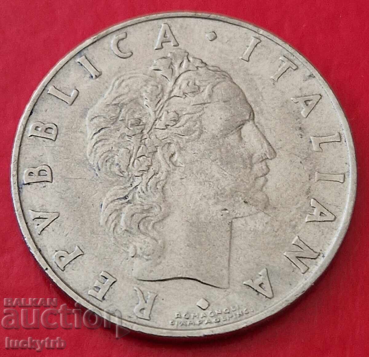 50 Lire 1962 - Italy with price 1.40 BGN | € 0.72 50 Lire 1962 - Italy with price 1.40 BGN | € 0.72