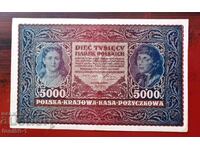 Poland 5000 Mark 1920