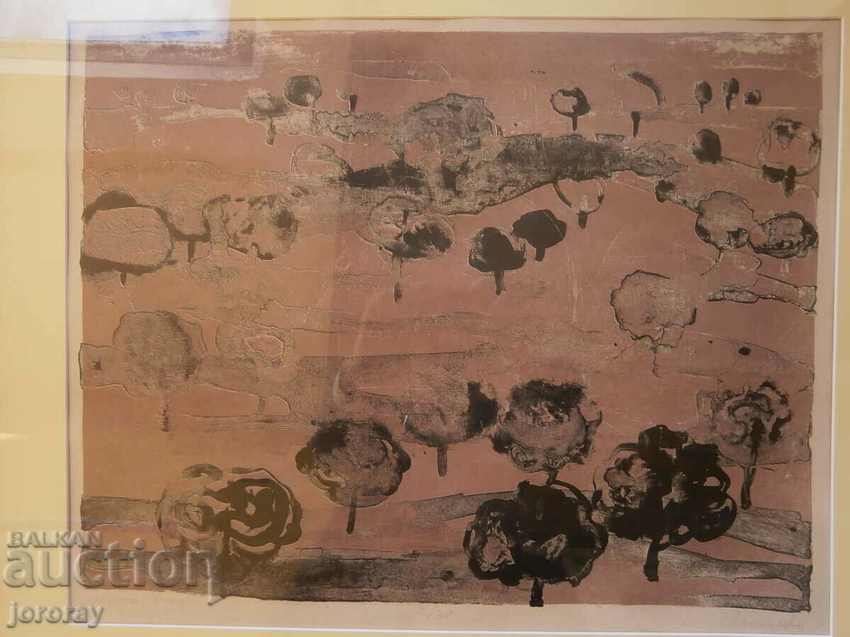 Lithography V. Vasileva with price 550.00 BGN | € 281.21 Lithography V. Vasileva with price 550.00 BGN | € 281.21