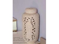 Lampă ceramică albă