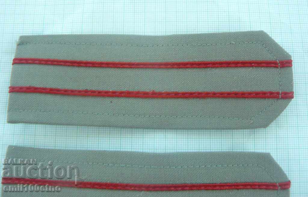 Δημοπρασία Επιρράμματα Αξιωματικού, σετ 2 τμχ. - Αχρησιμοποίητα