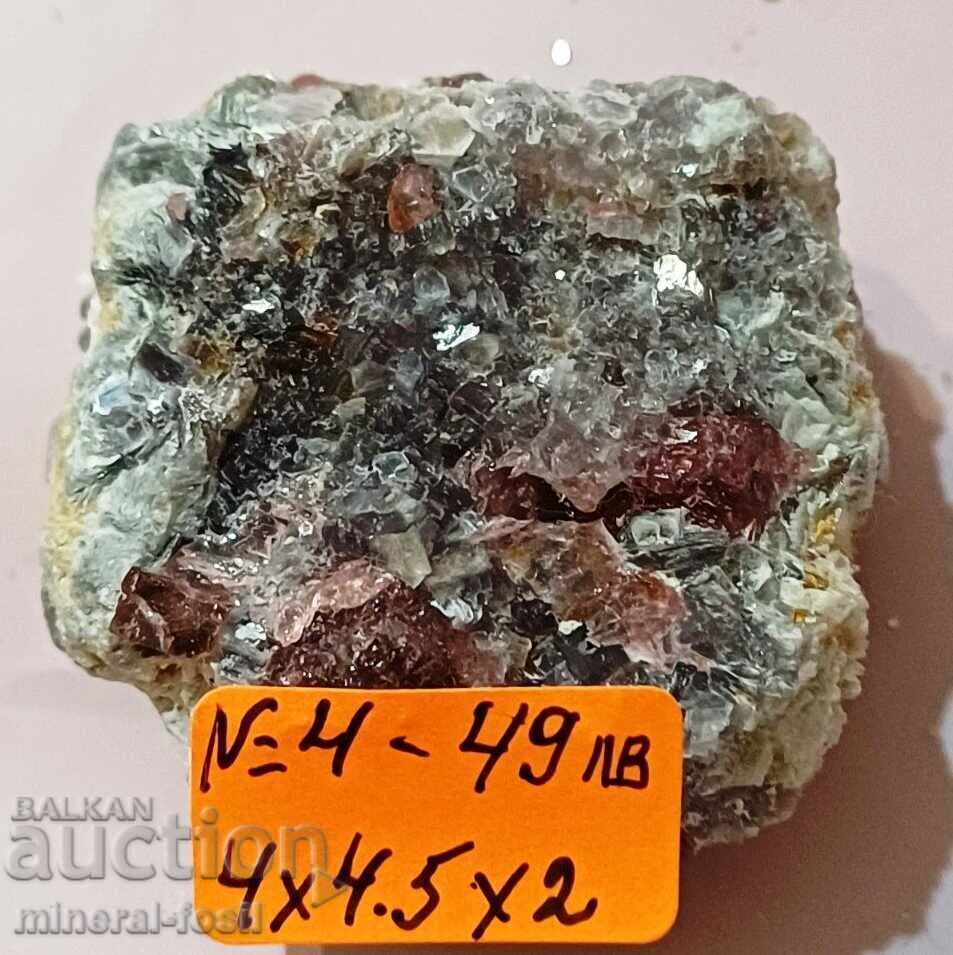 Τουρμαλίνης ρουμπελίτης Νο. 4 - φυσικός, ακατέργαστος λίθος με τιμή 49.00 BGN | € 25.05