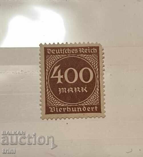 Германия райх 1823 г. Нова ежедневна марка