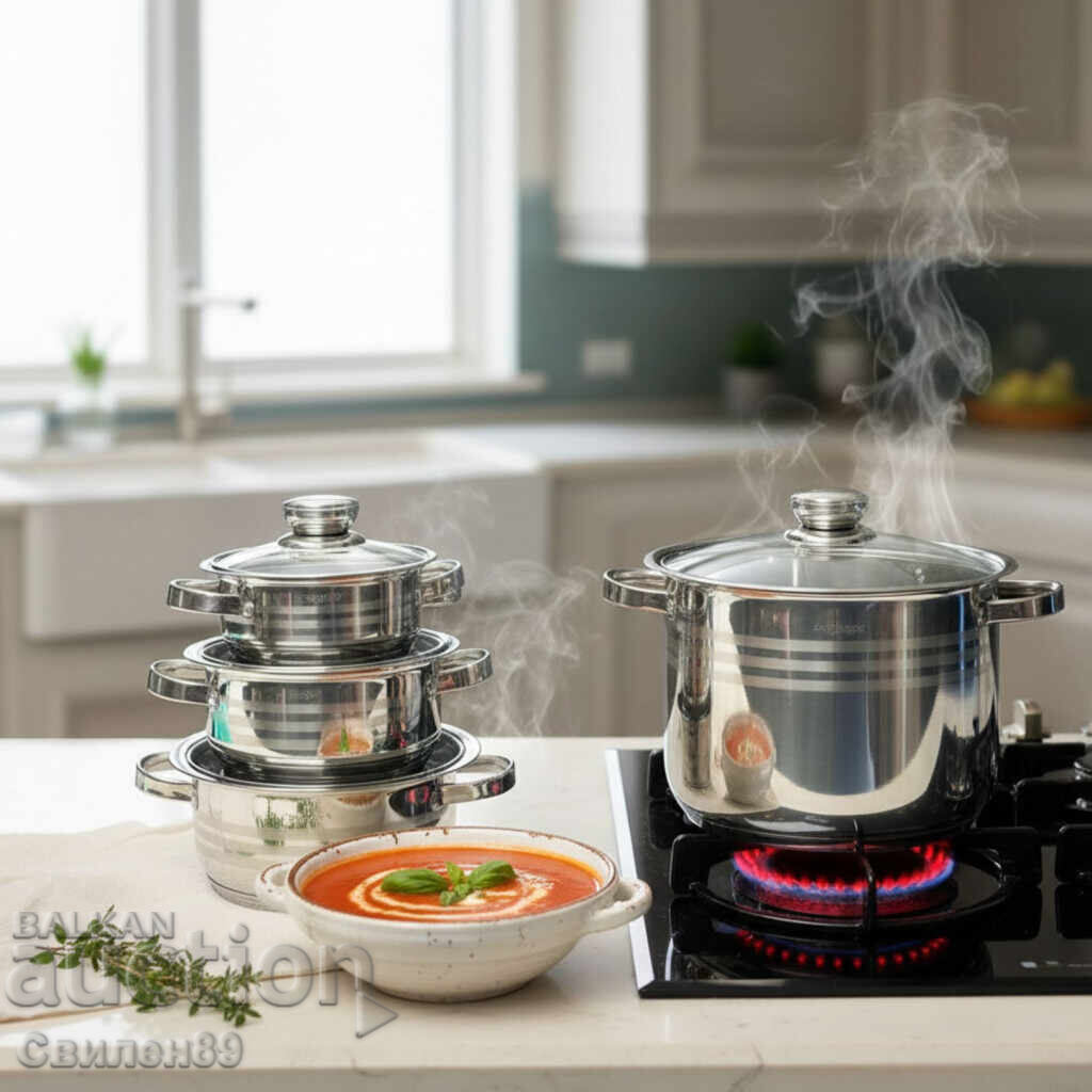 Cheffinger 10-Piece Cookware Set - Always Delicious Food - 6