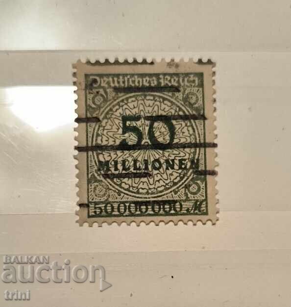 Germania Reich 1823 g. Supratipariri