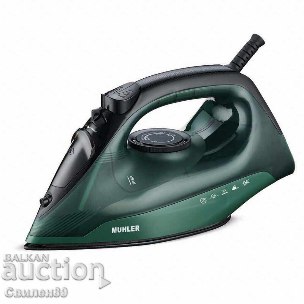 Ατμοσίδερο Muhler SI-2520C, 2400W, κεραμική πλάκα, παροχή ατμού - 6