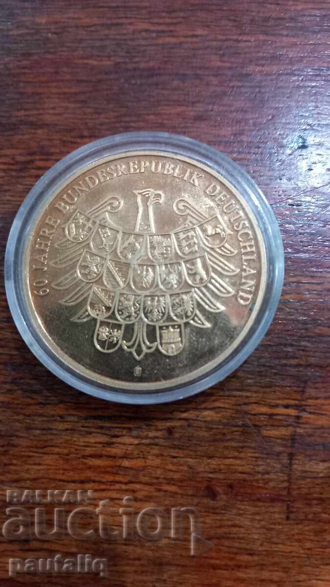 Δημοπρασία Πλακέτα επιχρυσωμένη Γερμανία 2002 μ.Χ