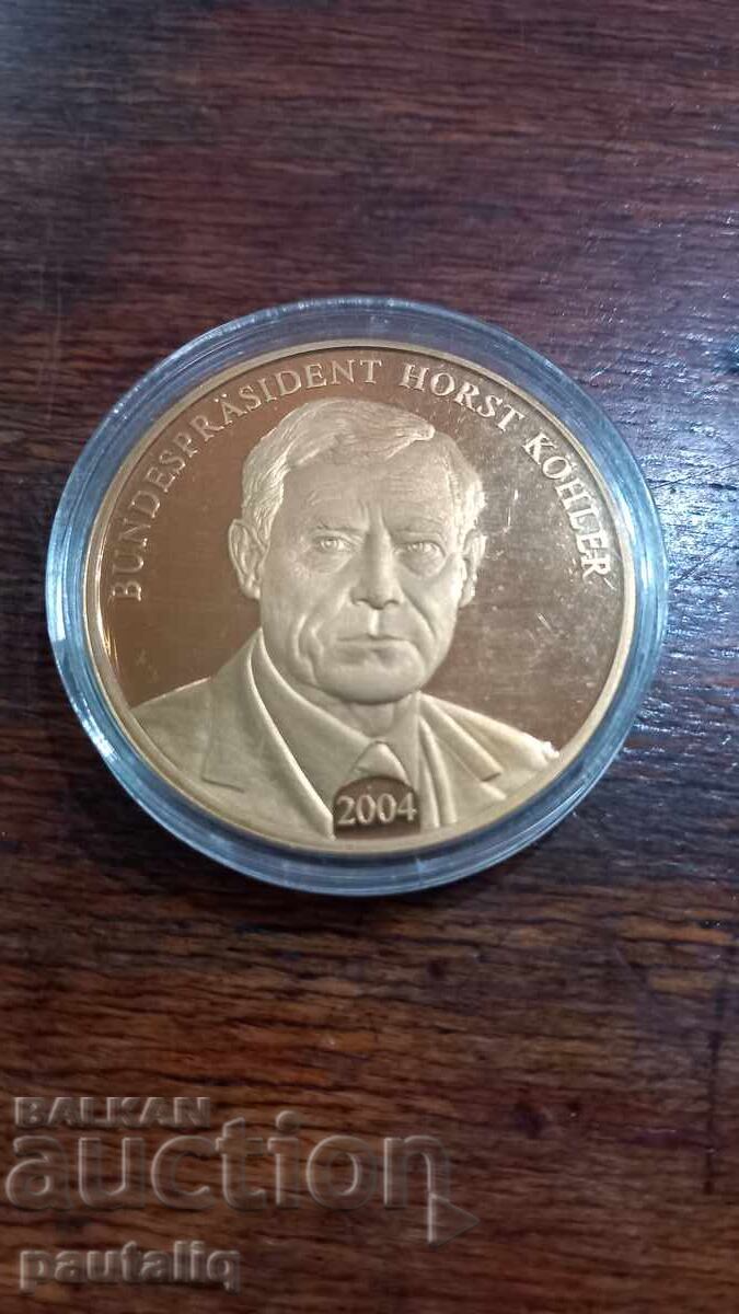 Πλακέτα επιχρυσωμένη Γερμανία 2004 με τιμή 20.00 BGN | € 10.23 Πλακέτα επιχρυσωμένη Γερμανία 2004 με τιμή 20.00 BGN | € 10.23