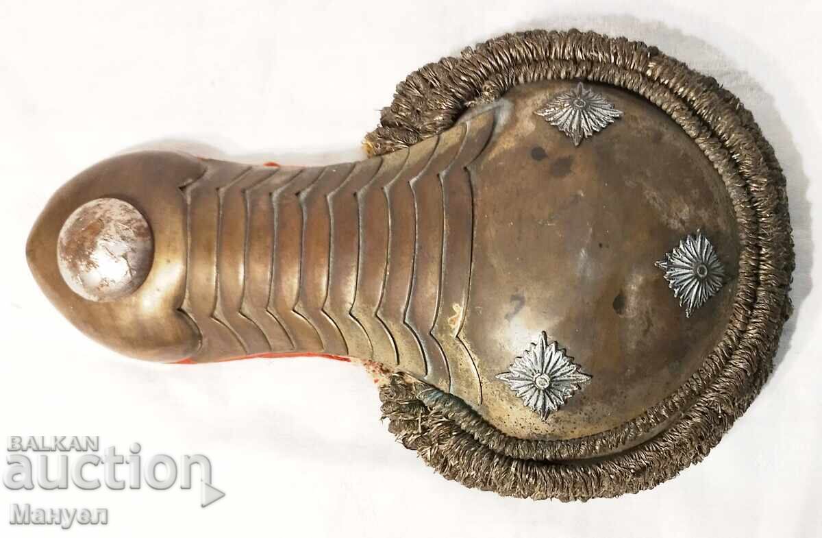 Παράδοση Βασίλειο της Βουλγαρίας. Επολέτα ιππικού νεαρού αξιωματικού, λοχαγού (rotmistr)