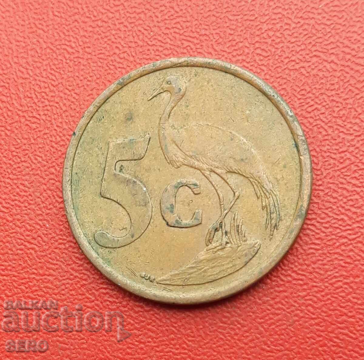 Νότια Αφρική - 5 σεντ 1999