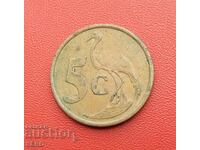 South Africa - 5 Cents 1999