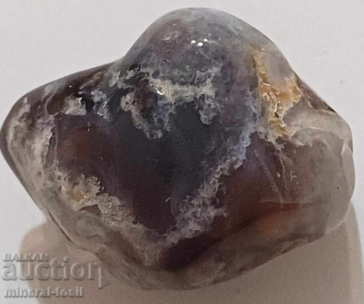 Огнен ахат № 2 - необработен камък