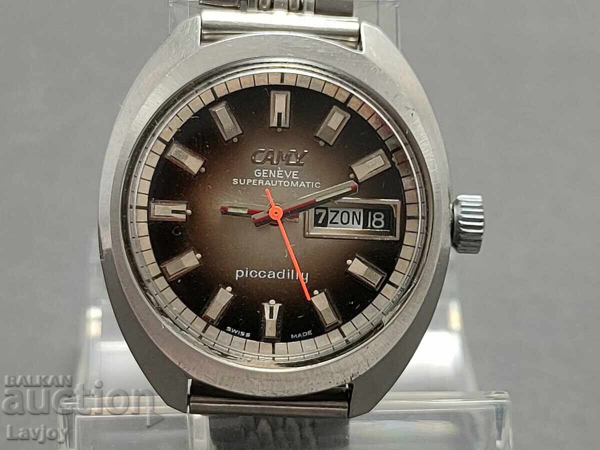 Ръчен часовник Camy Piccadilly superautomatic с цена 160.00 лв. | € 81.81 Ръчен часовник Camy Piccadilly superautomatic с цена 160.00 лв. | € 81.81