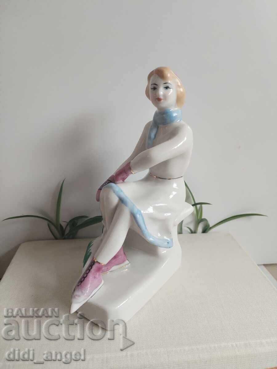 Статуетка "Кънкьорка"- СССР