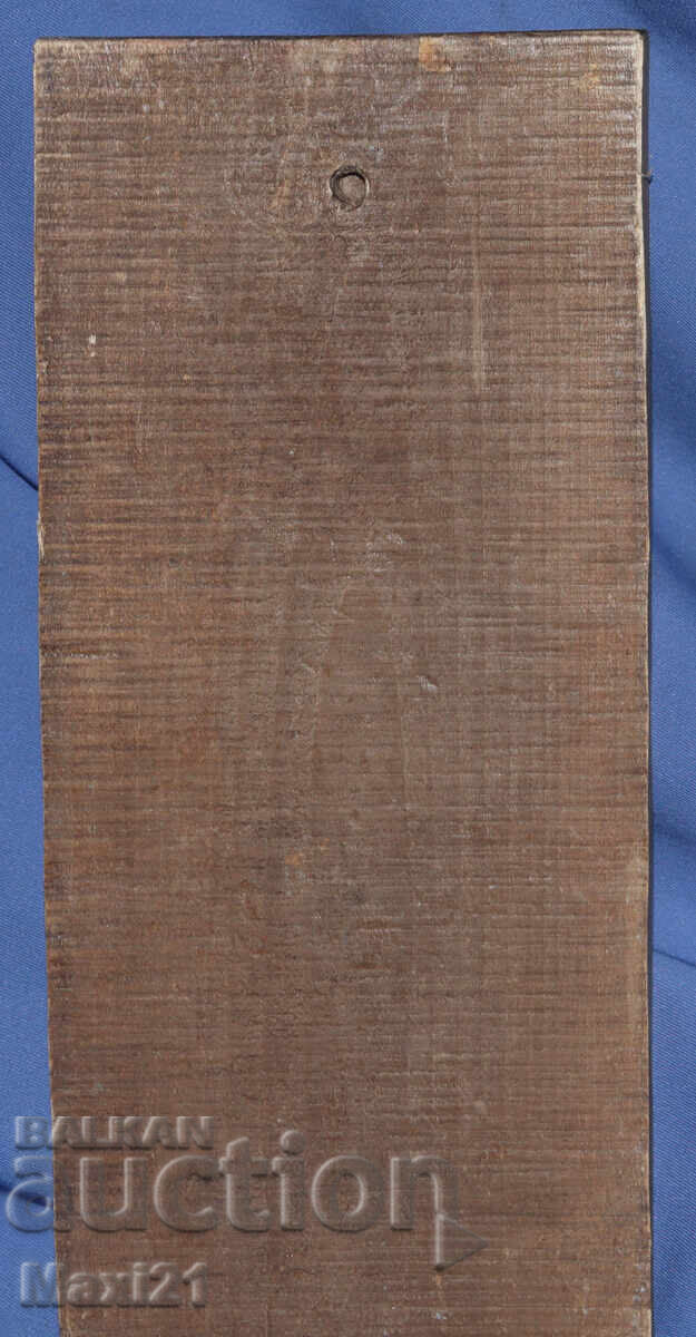 Παλαιά ξυλόγλυπτη εικόνα Παναγίας με τον Χριστό - 6