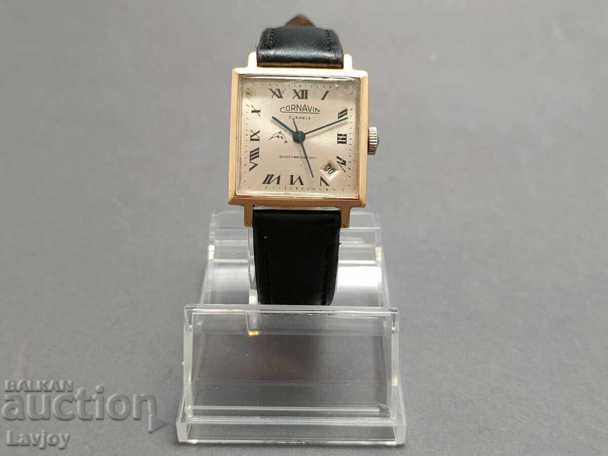 Cornavin Gold-plated Wristwatch with price 90.00 BGN | € 46.02