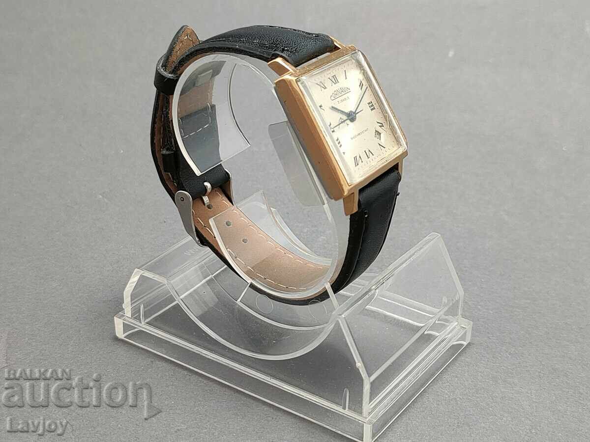 Delivery of Cornavin Gold-plated Wristwatch
