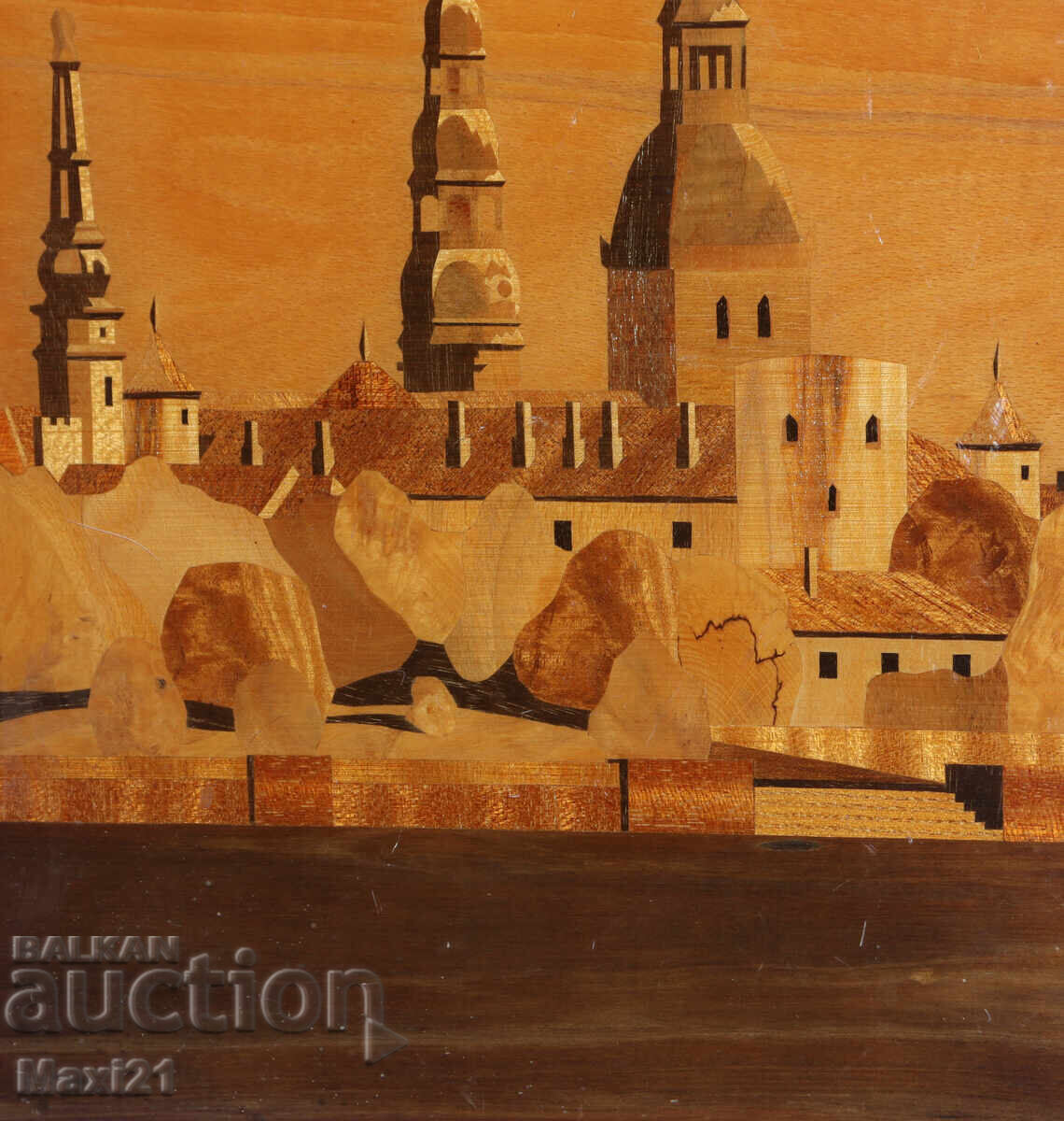 Πίνακας τοίχου, ξύλινο πάνελ, ΕΣΣΔ, ένθετο - 5