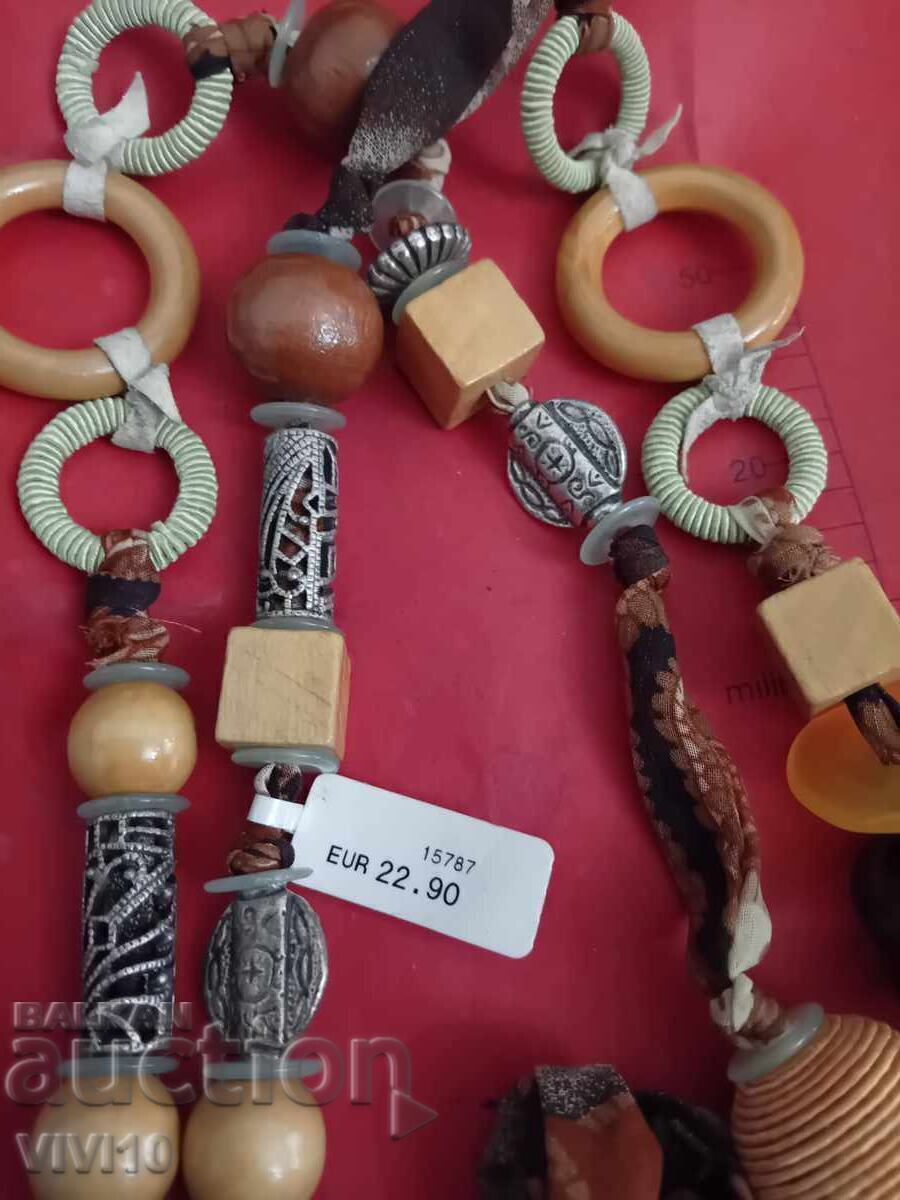 Antique necklace made of natural materials with price € 15.00 | 29.34 BGN