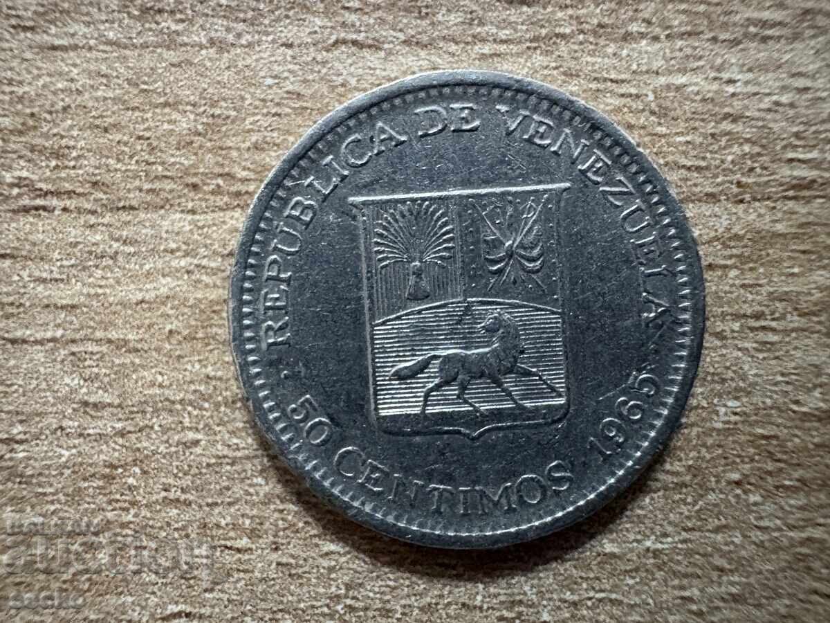 Βενεζουέλα - 50 σεντίμος (1965) Βενεζουέλα - 50 σεντίμος (1965)