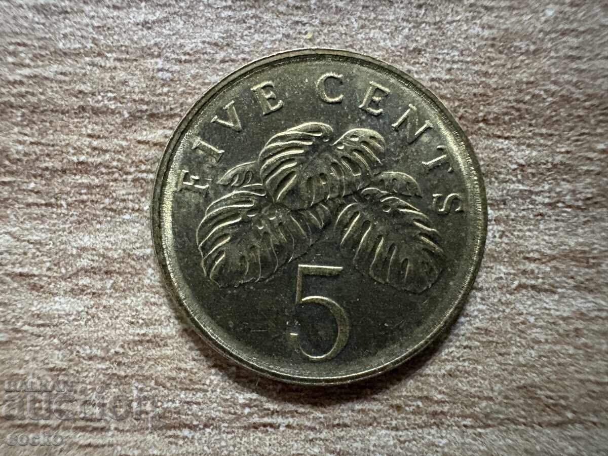 Singapore - 5 Cents (2005) Singapore - 5 Cents (2005)