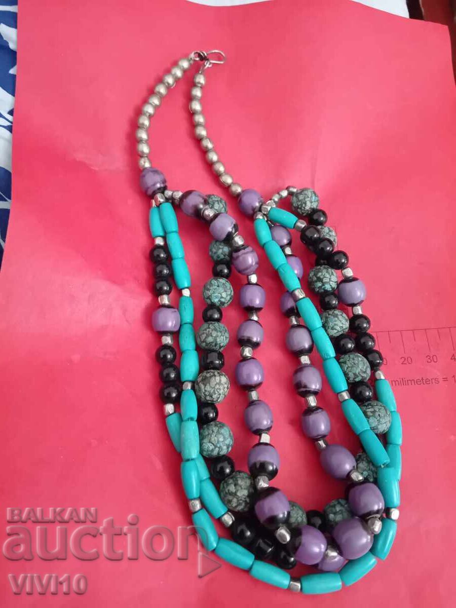 Antique beaded necklace
