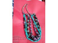 Старинно колие с мъниста