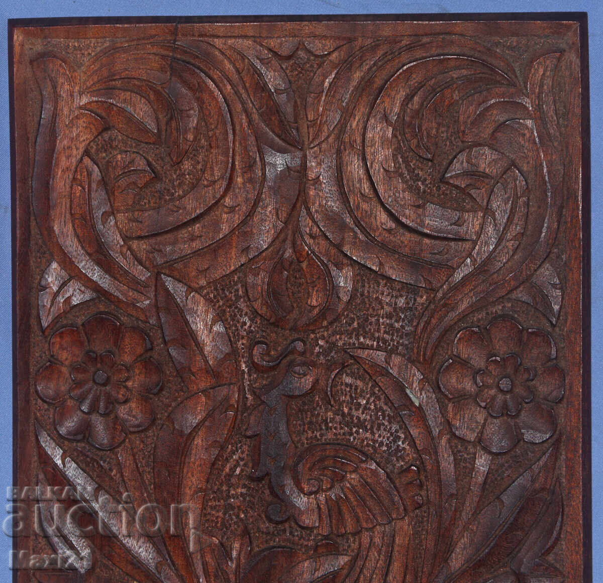 Χειροποίητο ξυλόγλυπτο πάνελ νεκρής φύσης με floral μοτίβα - 5 Χειροποίητο ξυλόγλυπτο πάνελ νεκρής φύσης με floral μοτίβα - 5