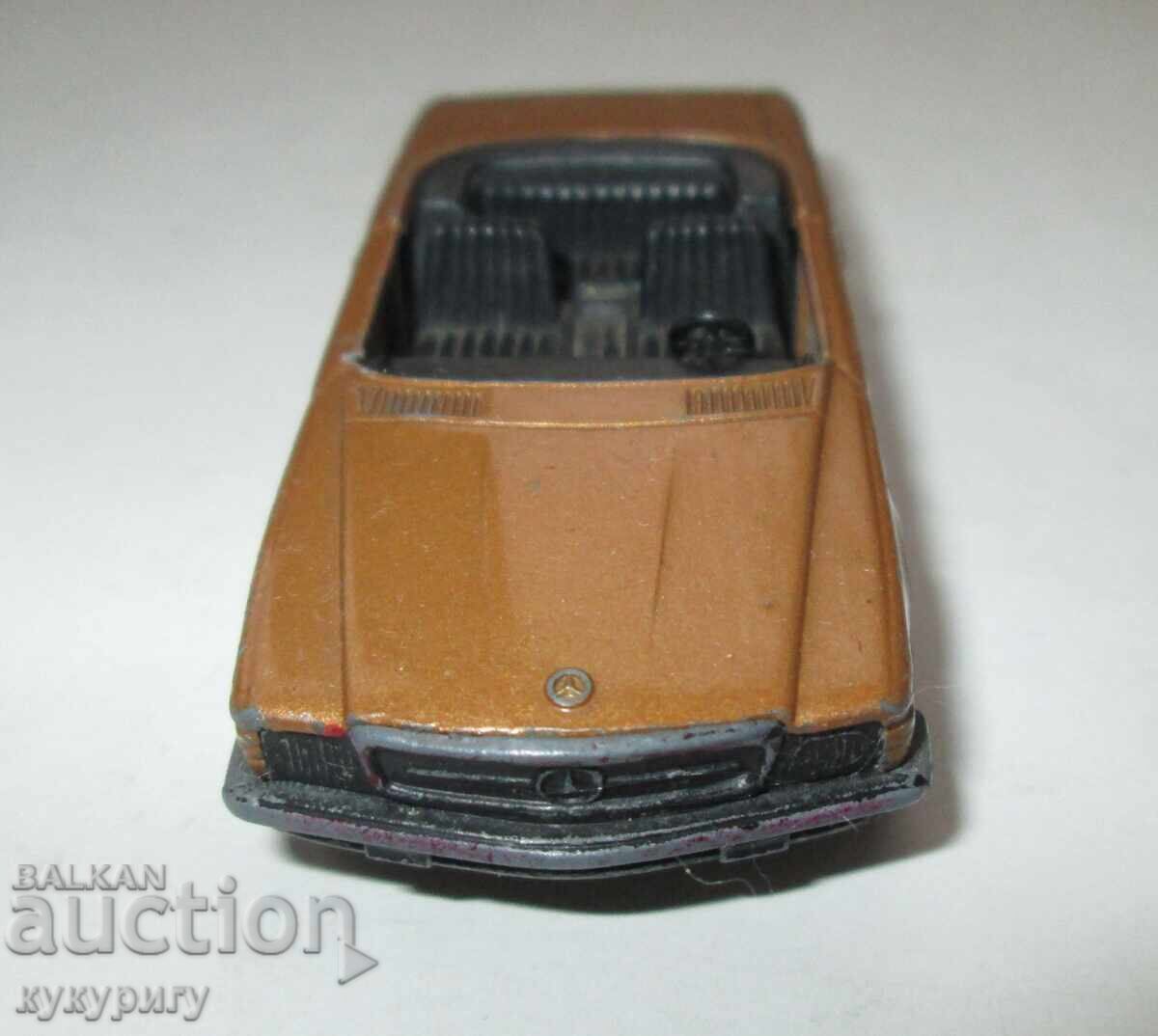 Old metal Mercedes 350 SL car Bulgaria 1973 with price 25.00 BGN | € 12.78