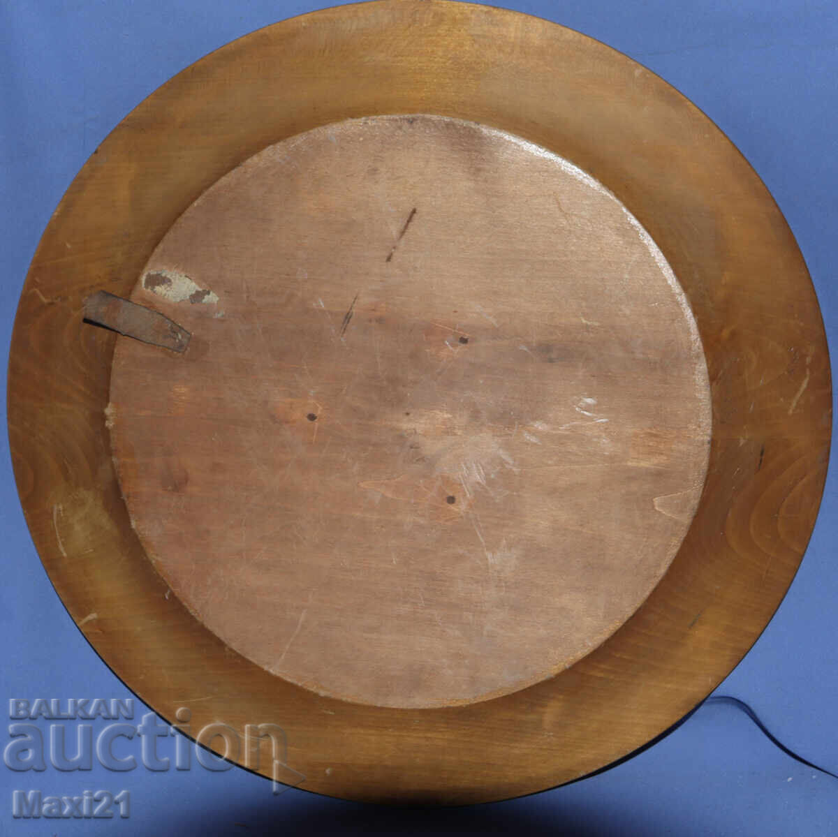 Декоративна чиния ръчно изработена дърворезба - 7