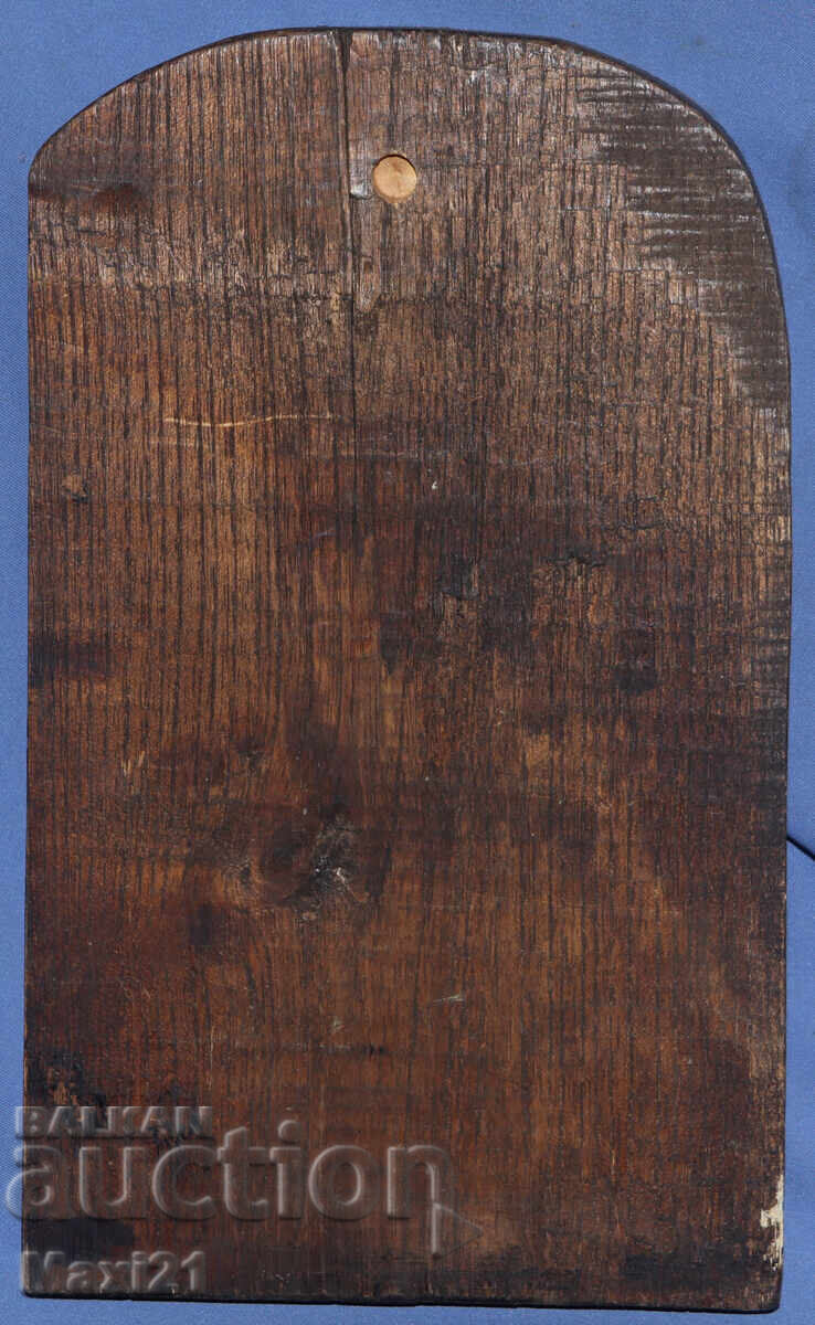 Ръчно резбована дървена икона Св. Николай Чудотворец - 6 Ръчно резбована дървена икона Св. Николай Чудотворец - 6