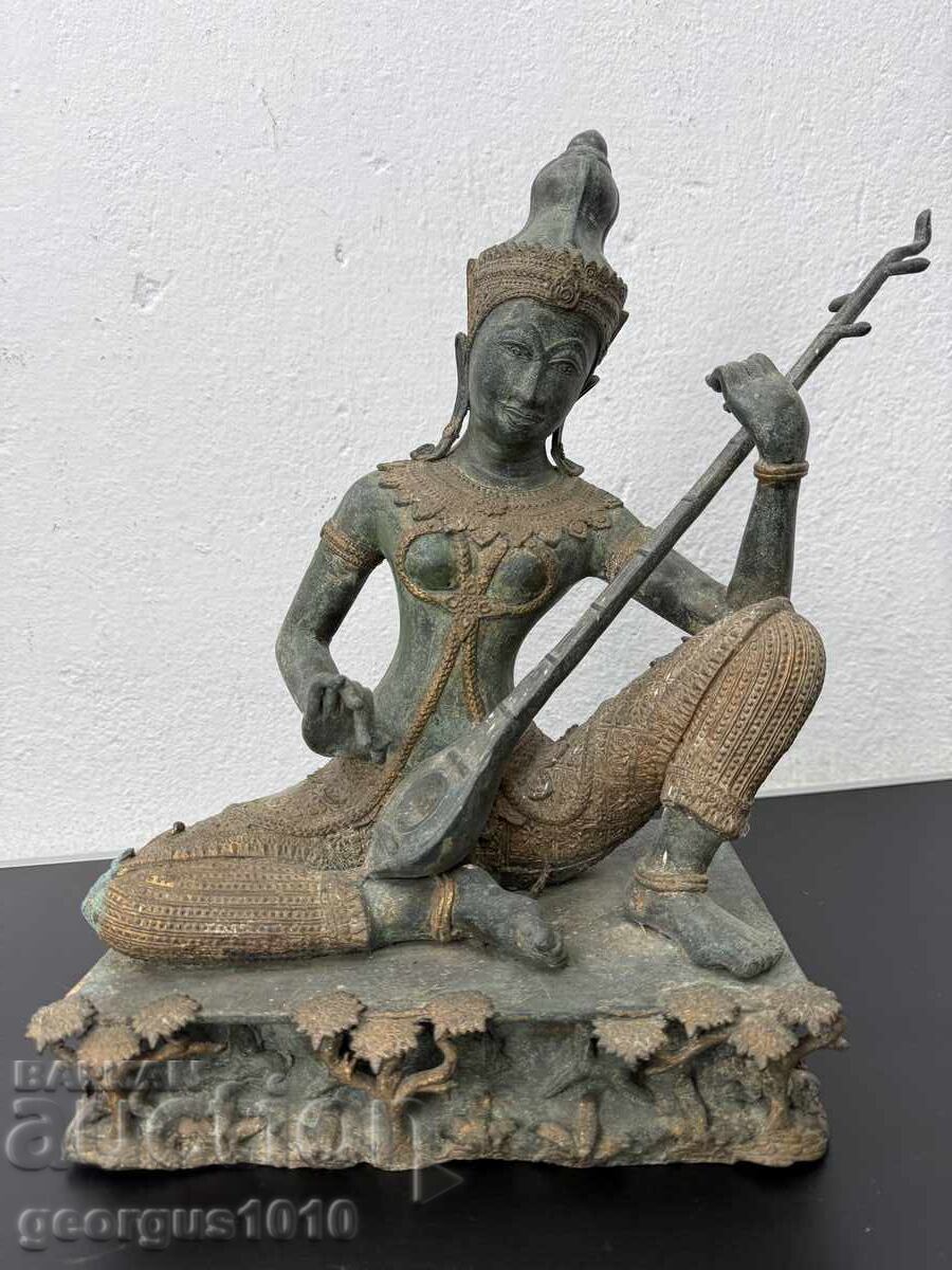 Large Asian Bronze Figure #7462