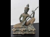 Figură mare de bronz asiatică nr. 7462