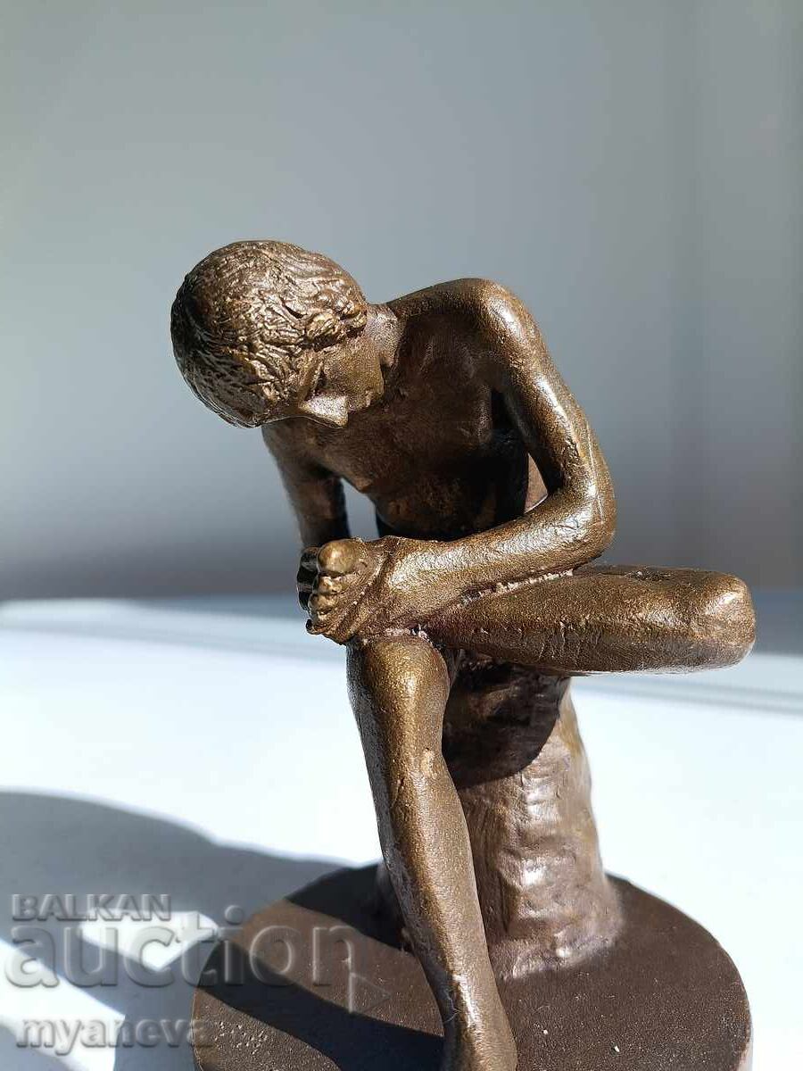 Μειωμένο μοντέλο του γλυπτού "Το αγόρι με το αγκάθι" - 5