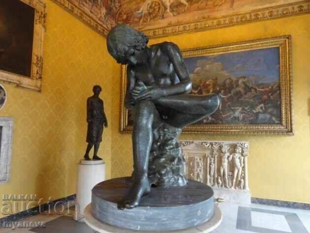 Μειωμένο μοντέλο του γλυπτού "Το αγόρι με το αγκάθι" - 7