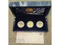 Argint 1 OZ 2024 3 buc Tezaurul de la Panagiuriște