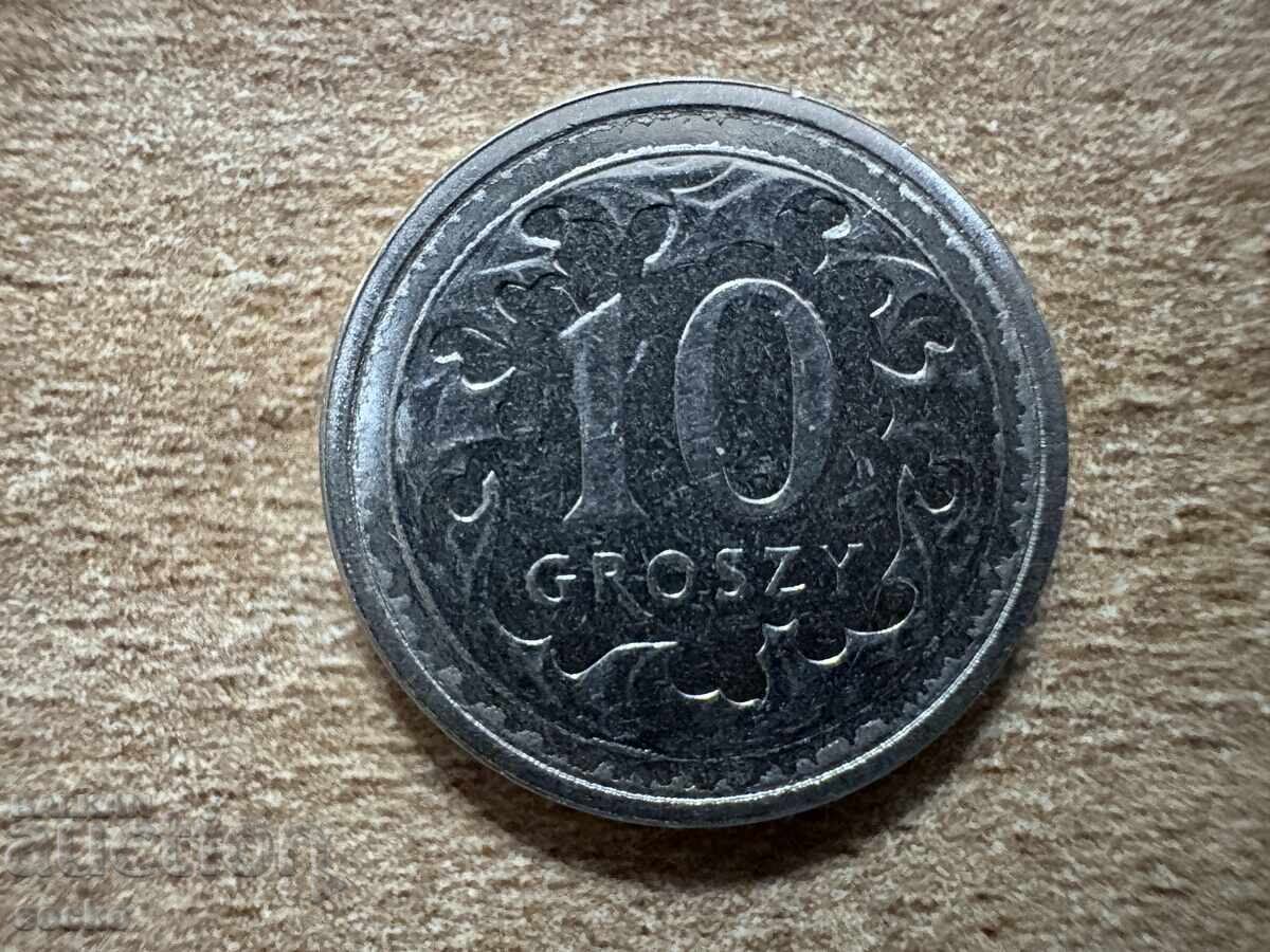 Polonia - 10 groși (2020)