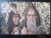 Στιγμιότυπο από την ταινία "Η ζωή και οι περιπέτειες του Ροβινσώνα Κρούσου"