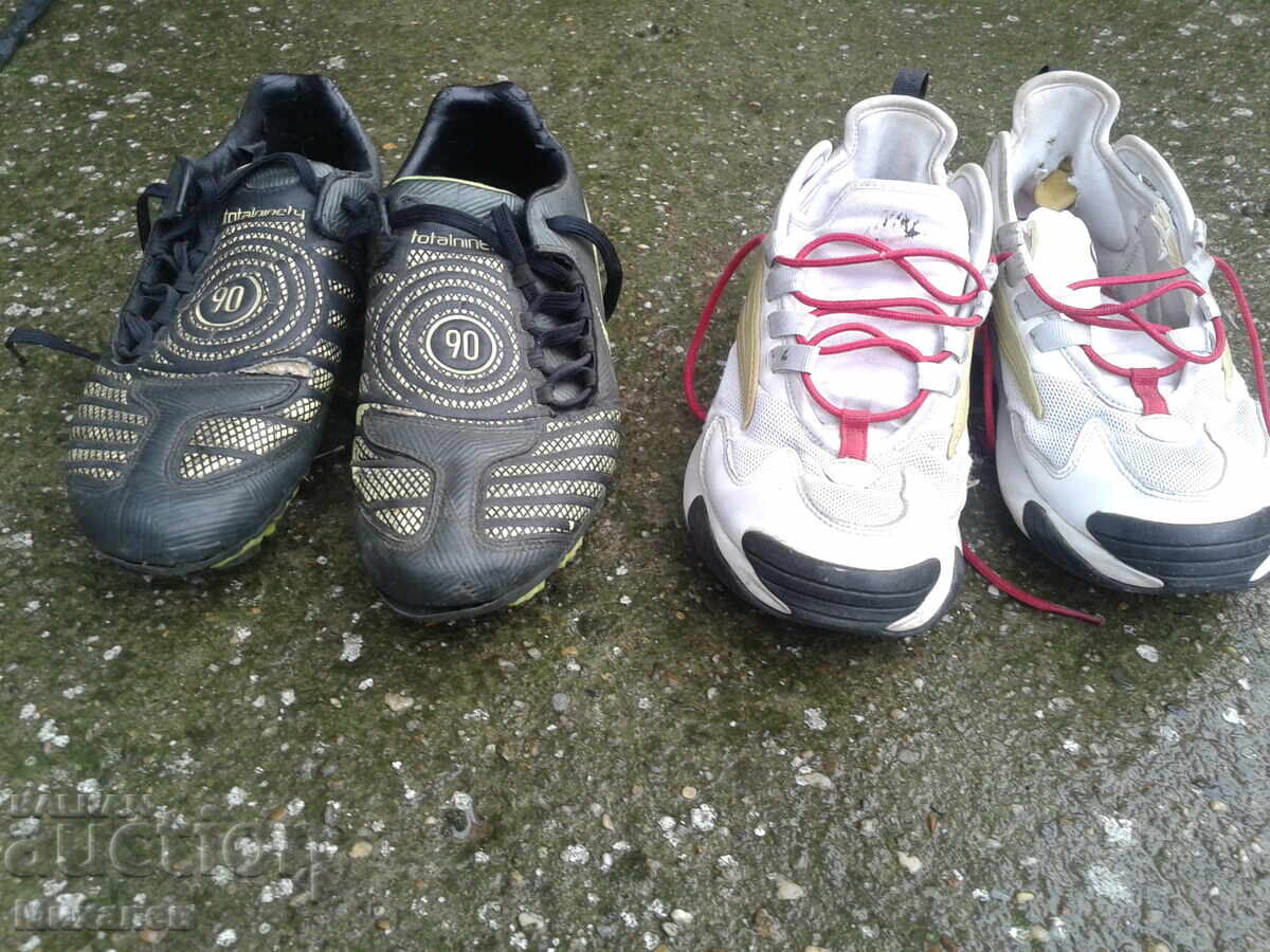 Running shoes and cleats size 40 with price 1.06 BGN | € 0.54 Running shoes and cleats size 40 with price 1.06 BGN | € 0.54
