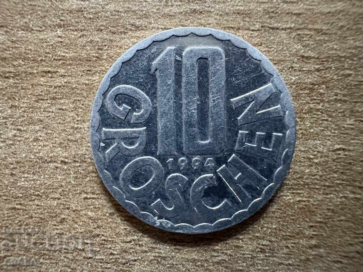 Αυστρία - 10 grosha (1994) Αυστρία - 10 grosha (1994)